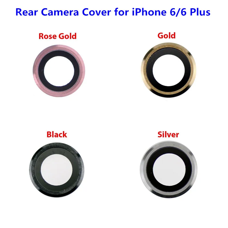 Новая крышка объектива камеры для iPhone 6 6s Plus 6plus Задняя стеклянная Рамка Держатель