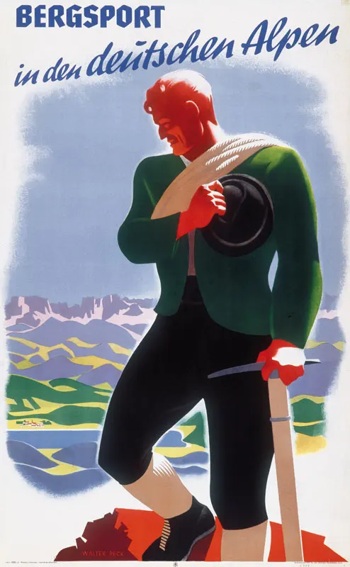 Германия путешествия плакаты Дюссельдорф весна классическая Настенная Наклейка