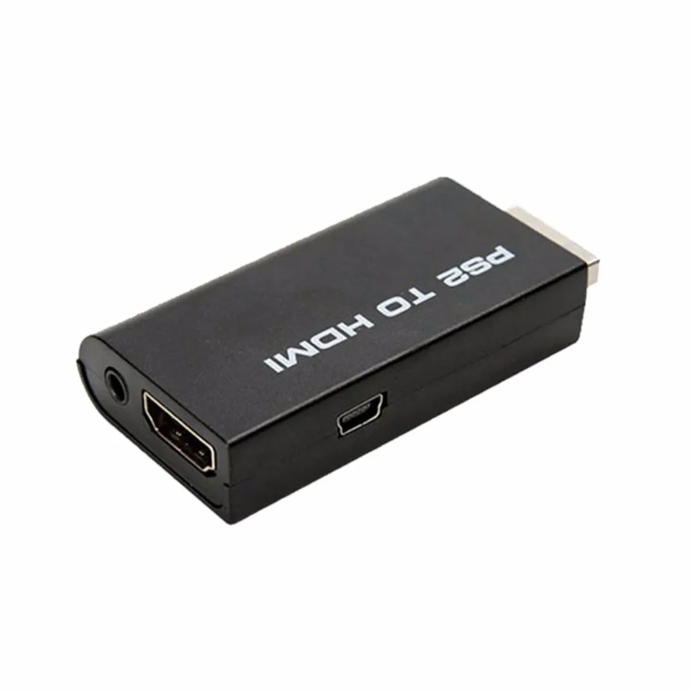 Для PS2-HDMI-совместимый HD видео преобразователь Аудио адаптер HDTV дисплей USB вход к