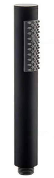 Матовые черные насадки для душа из нержавеющей стали TH003