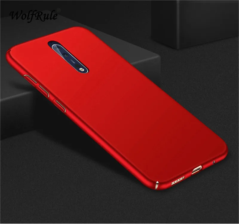 WolfRule For Cover Nokia 8 Case Smooth Slim PC Back Protection Phone TA-1012 TA-1004 Shell 5.3'' |