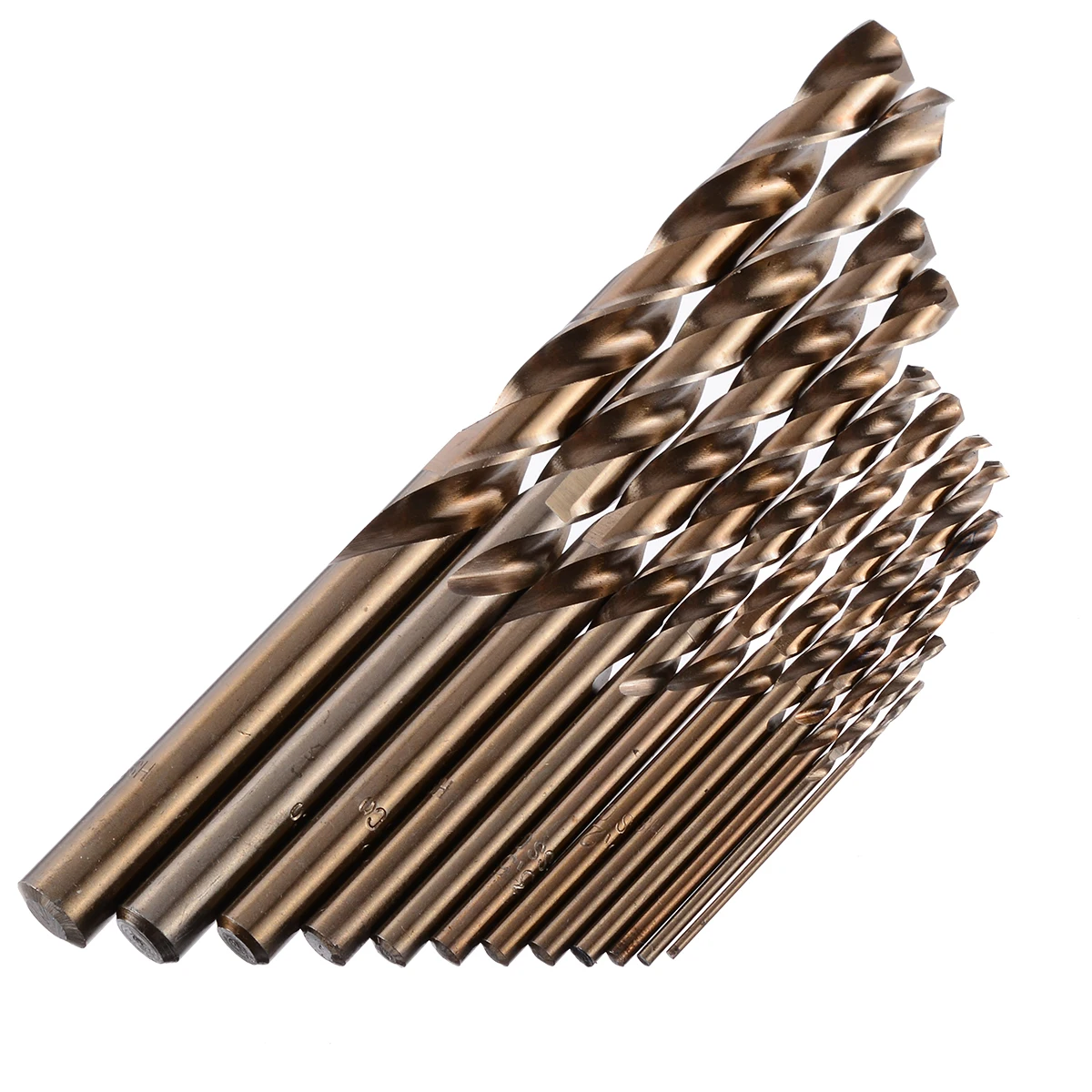 74 шт. 1 мм-8 мм кобальтовое сверло спиральные сверла из быстрорежущей стали с