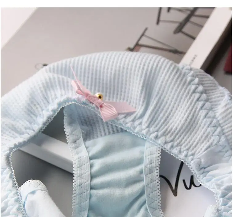 Трусики женские кружевные с бантом и жемчугом в японском стиле|pearl underwear|underwear