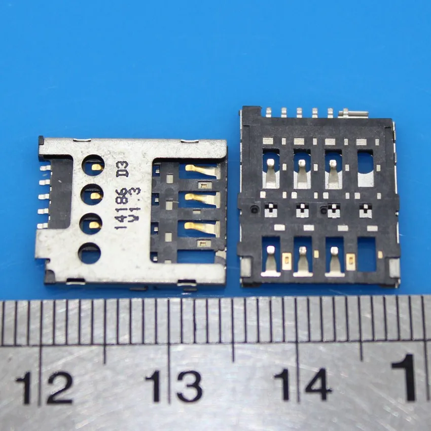 Cltgxdd 10 шт. Новый SIM Card Reader лоток Слот Разъем Держатель для Nokia Lumia 630 635 636 530 Замена |
