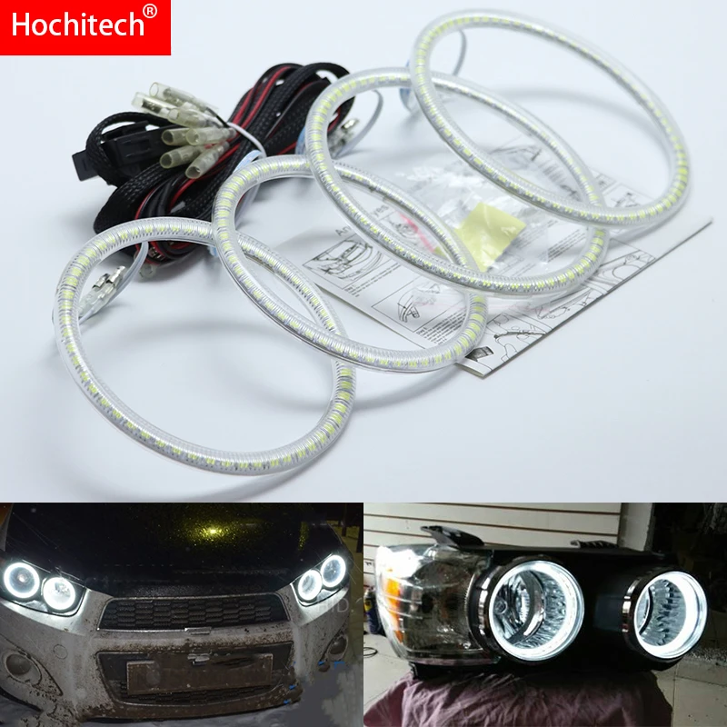Дневные ходовые огни для Chevrolet Aveo 2011 2012 2013 2014 SMD белсветодиодный ангельские глазки