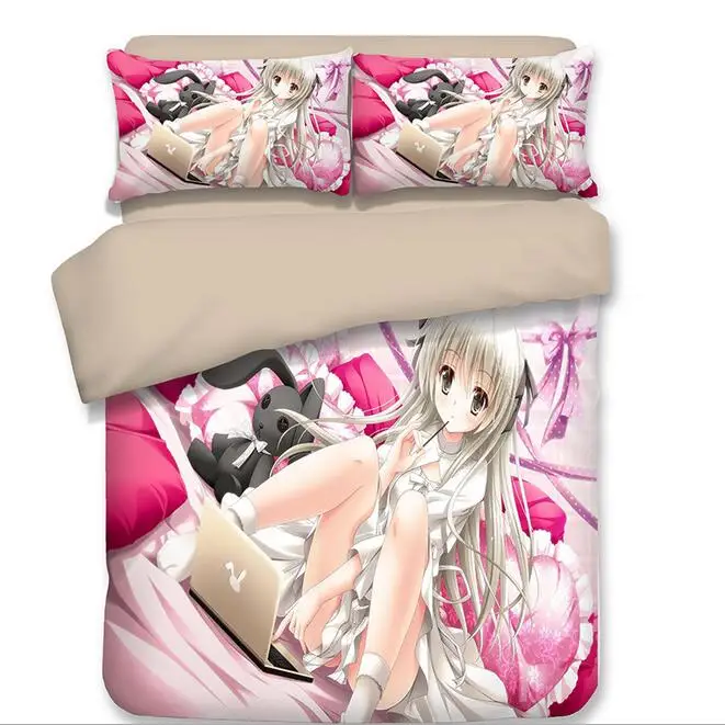 5 Сексуальный Взрослый Аниме Kasugano Sora японский персонаж пододеяльник Твин Полный Королева супер король один двойной размер постельные принадлежности Indoorsman - Цвет: 5