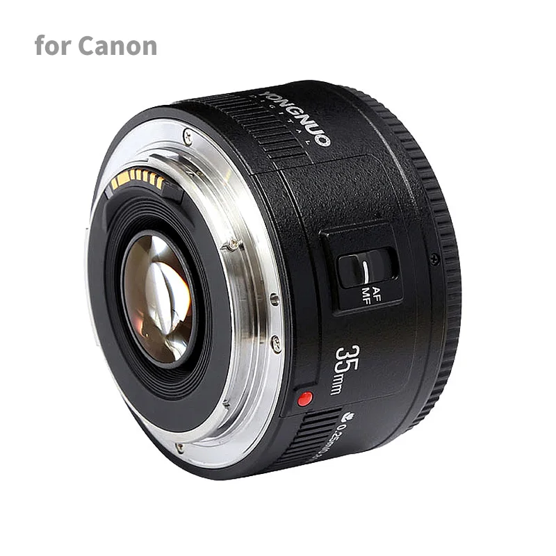 Объектив Yongnuo 35 мм YN35mm F2 1:2 широкоугольный объектив с большой диафрагмой