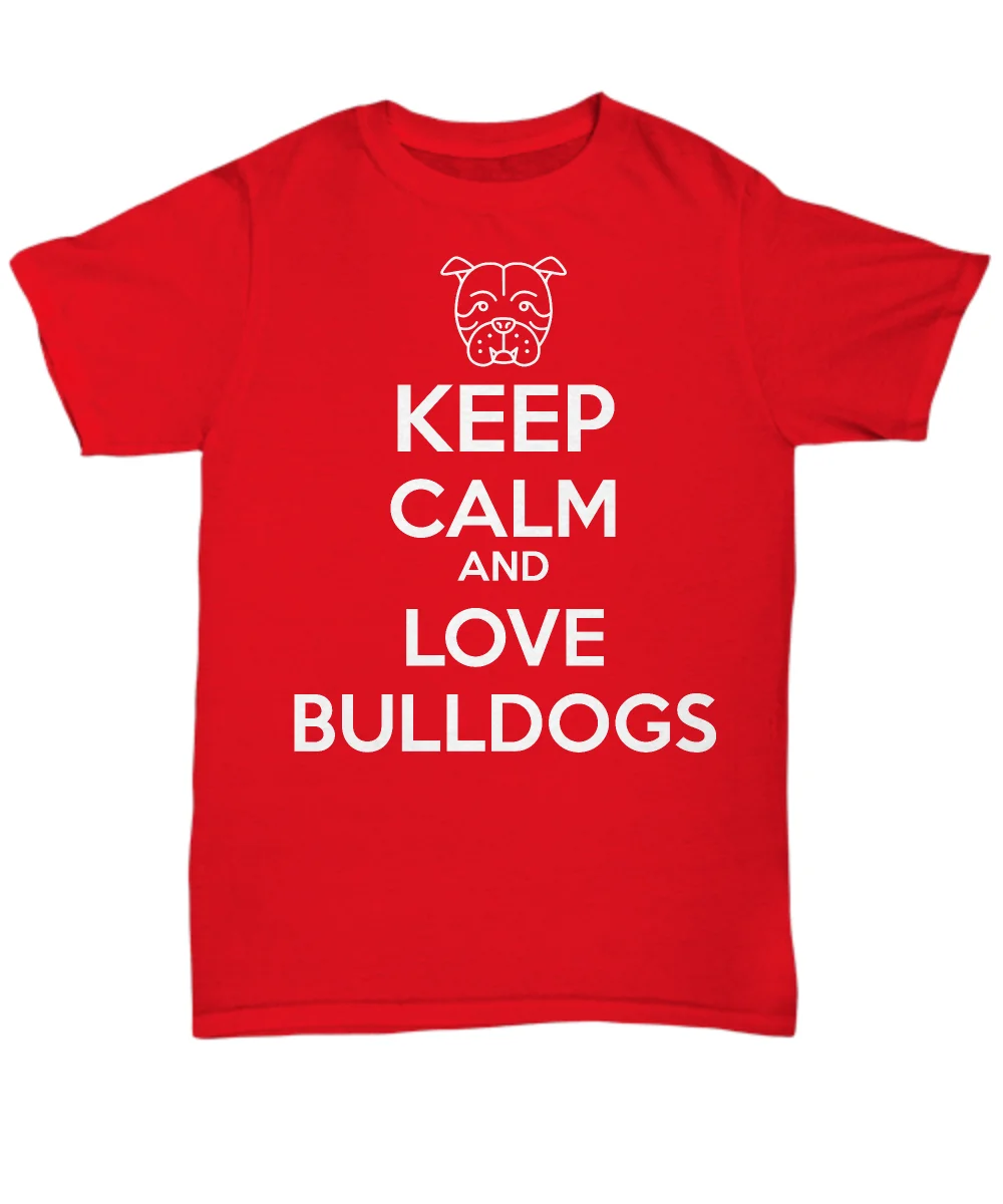 Новинка 2019 модная брендовая футболка повседневная с надписью Keep Calm And Love Bull