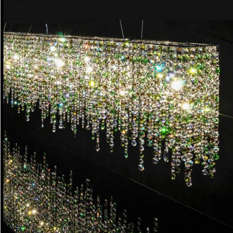 Хрустальная люстра для гостиной роскошная модель комнаты после современного