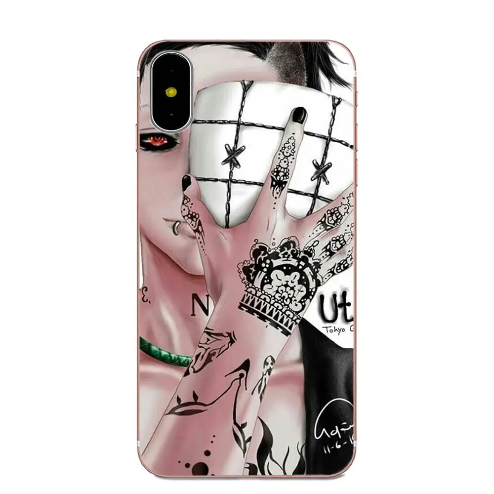 Силиконовый чехол для HTC 530 626 628 630 816 820 One A9 M7 M8 M9 M10 E9 Plus U11 Moto G G2 G3 G4 G5 Tokyo Ghoul