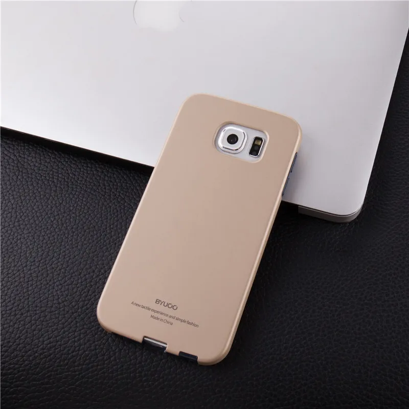 Fundas For Samsung S6 Case Silicon Tpu Plastic 3 In 1 Material Cover Galaxy S 6 Full Protector Touch Screen Coque Phone Bag 5.1&quot |