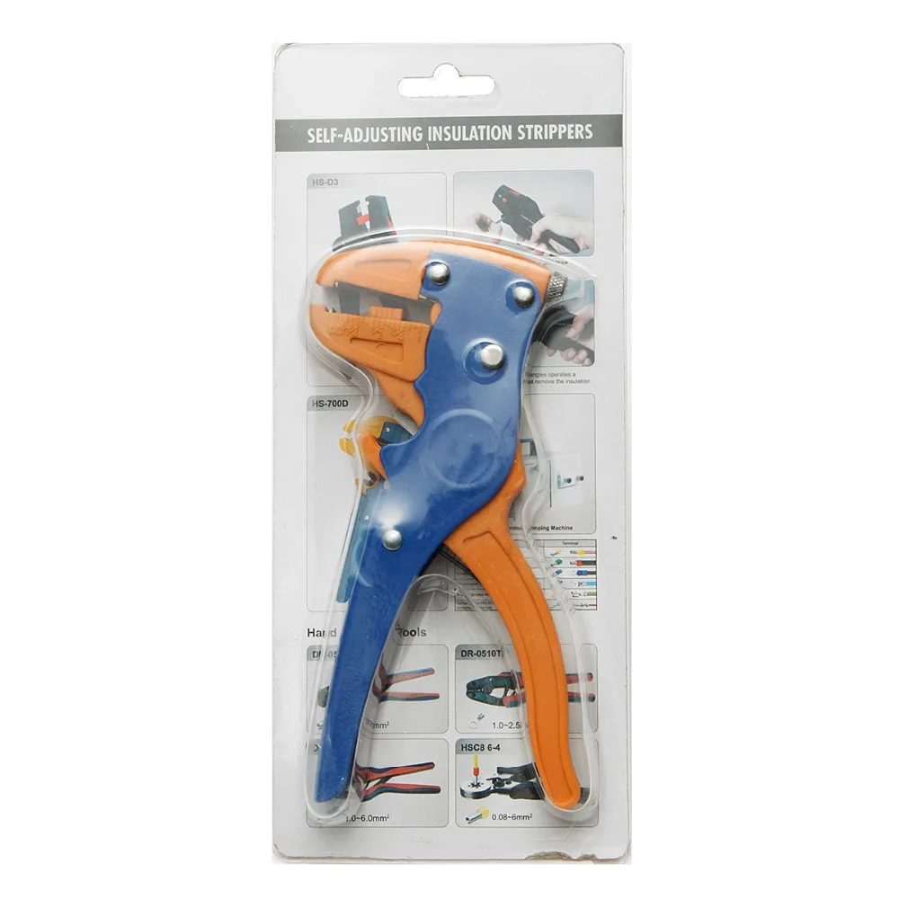 

HS-700D 2 in 1 0.25~6mm2 Automatic Cable Wire Stripper Cutter Pliers Crimper Crimping Tool
