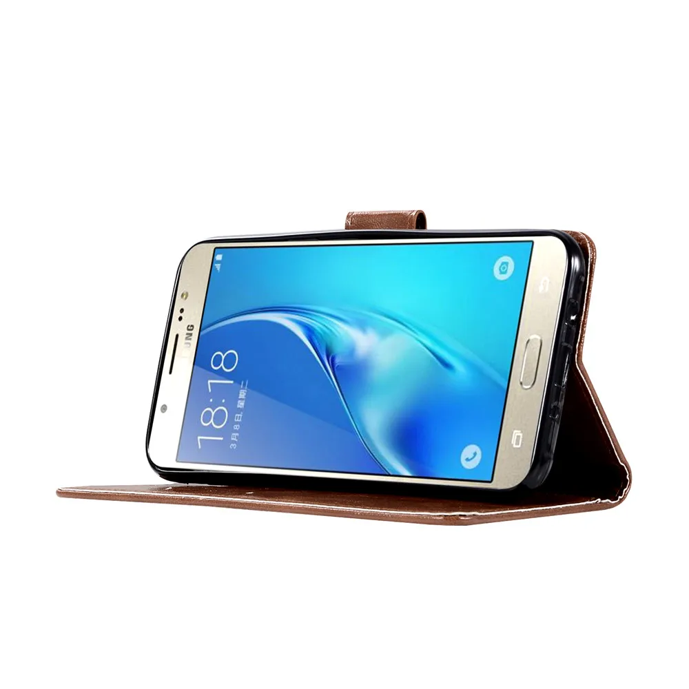 Роскошный чехол из искусственной кожи для телефона Samsung Galaxy J7 SM-J700F (5 5 дюйма)