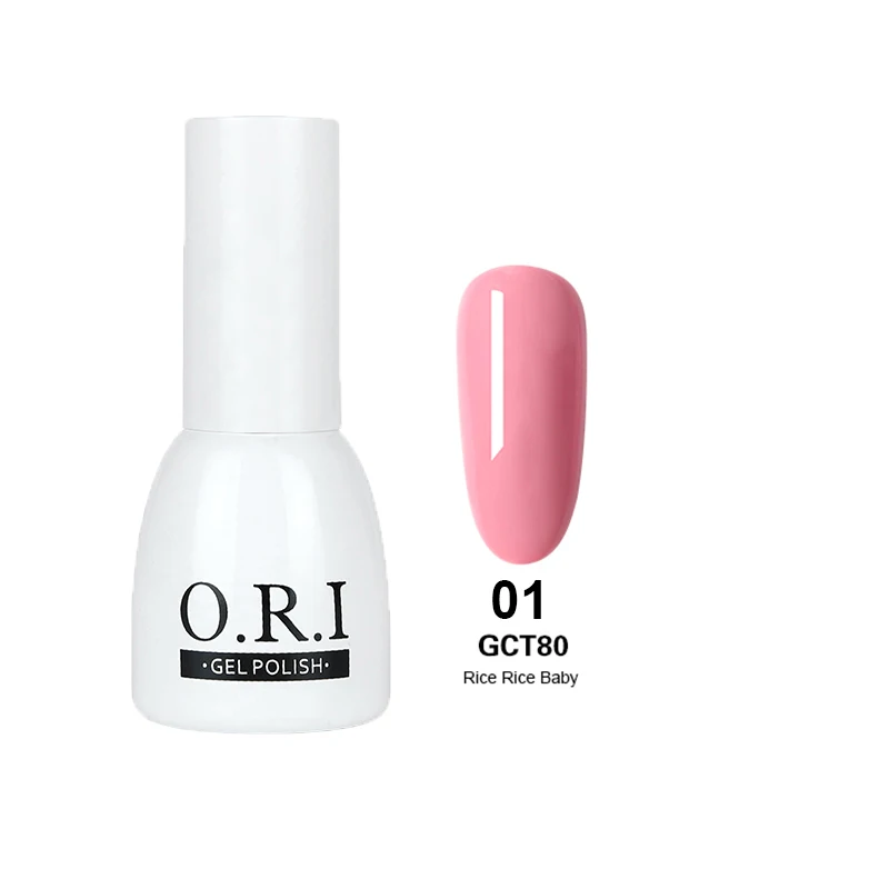 gel 01(T80) O.R.I Гель-лак для ногтей неоновый 8 мл блеск УФ Гибридный гвоздь Базовое покрытие верхнее покрытие Vernis Полупостоянный Гель-лак Esmalte - Цвет: gel 01(T80)