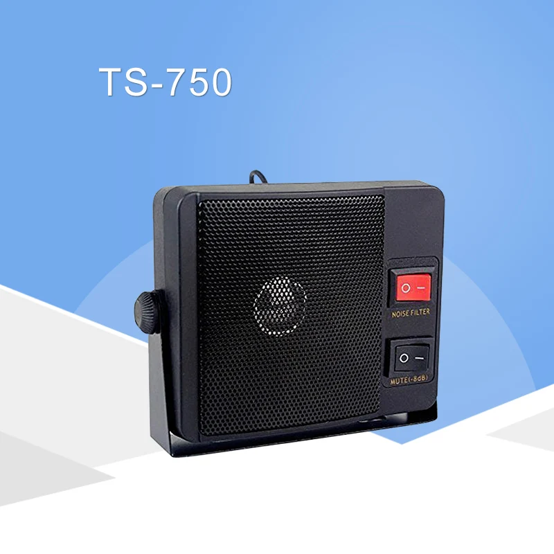 Walkie Talkie TS-750 мобильное радио мини внешний микрофон динамик для двухстороннего радио автомобиля радио