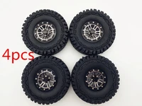 4pcs 1 9beadlock wheel rim tires for 110 rc rock crawler axial scx10 90035 90022 90046 90047 rc4wd d90 d110 tf2 traxxas trx 4