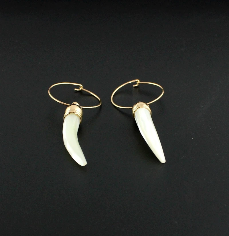 Новые винтажные серьги ракушки в форме рога|earrings free shipping|free shipping earringsearrings earring |