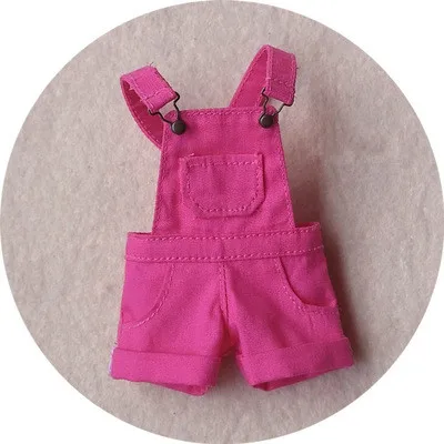 rose Новинка 1/6 кукла короткий нагрудник Blyth короткие Blyth нагрудник Blyth брюки одежда(Fit blyth, Licca, Momoko, Azone, Pullip, ICY, 1/6 кукла) BB05 - Цвет: rose