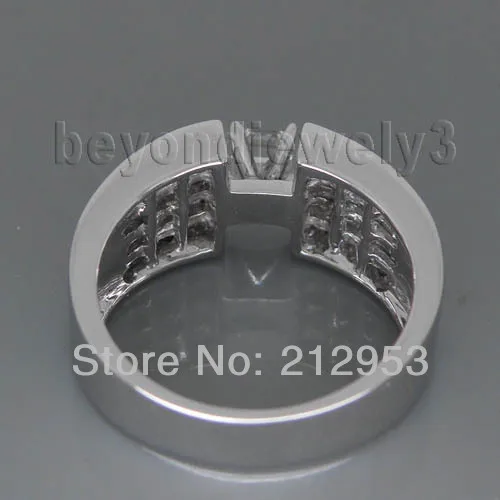 Винтажное однотонное обручальное кольцо из белого золота 18 карат|gold natural|ring ringring