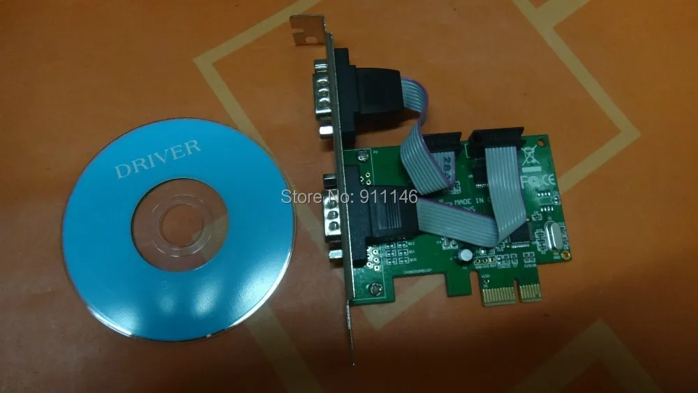 Pci-e последовательной платы rs232 карты расширения 9 иглы com промышленного wch382l чип |