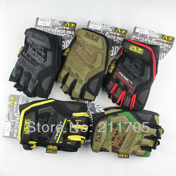 New Wear MPact Tactical Coyote Race Work M X Cycling gloves Black brown Yellow red camouflage Gloves S /M /L / XL|gloves scarf|gloves for food