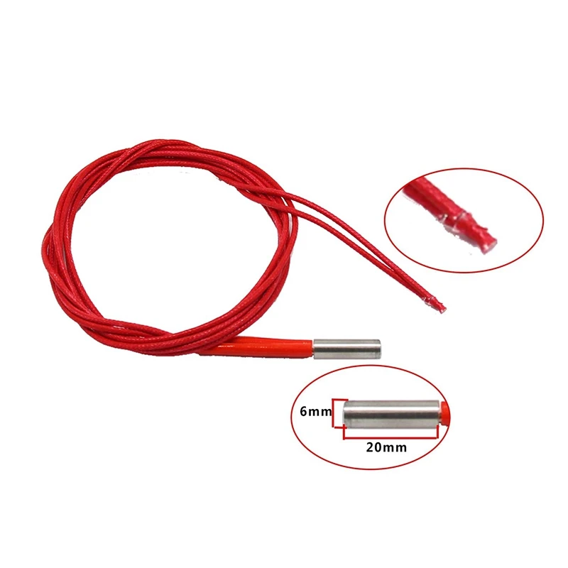 Cartridge Heater 12V 40W For 3D Printer Mendel Heater Tube Creality Ender 3/3Pro Cr-10 Cr-10S S4 S5(Pack Of 3