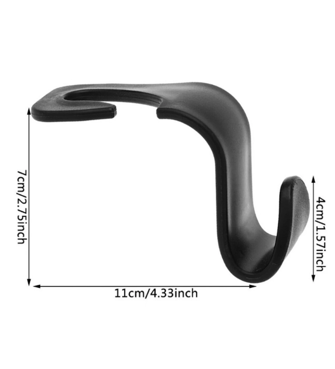 4 шт./лот автомобильный крючок держатель Крючки Зажимы аксессуары для интерьера