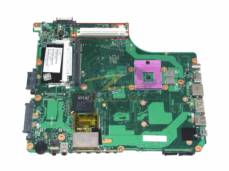 Материнская плата для ноутбука toshiba satellite a300 1310A2171546 V000127060 gm45 ddr2 с графическим