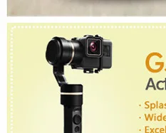 Feiyutech fy-Summon Plus 3-осевой Ручной Бесщеточный Gimbal стабильзатор Камеры Стабилизированный 4 К 1080 P Действий Камеры 16 Мегапикселей 2.0 Дюймов HD Дисплей