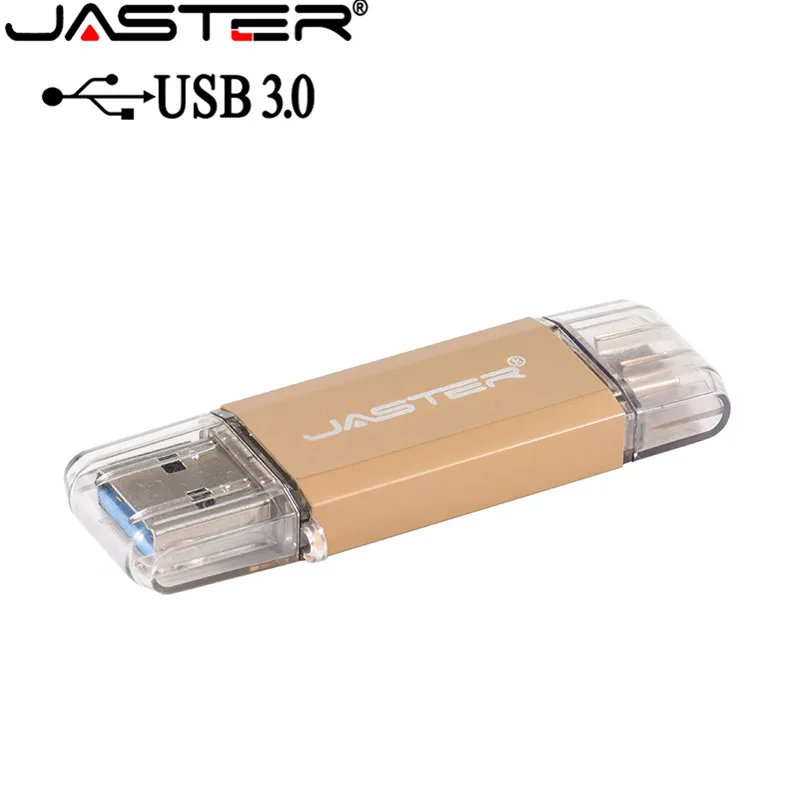 JASTER Горячее предложение тип C 3,1 Порт OTG USB 3,0 флэш-накопитель для Sumsung S8 Plus type C телефонов.(более 20 шт., бесплатный логотип