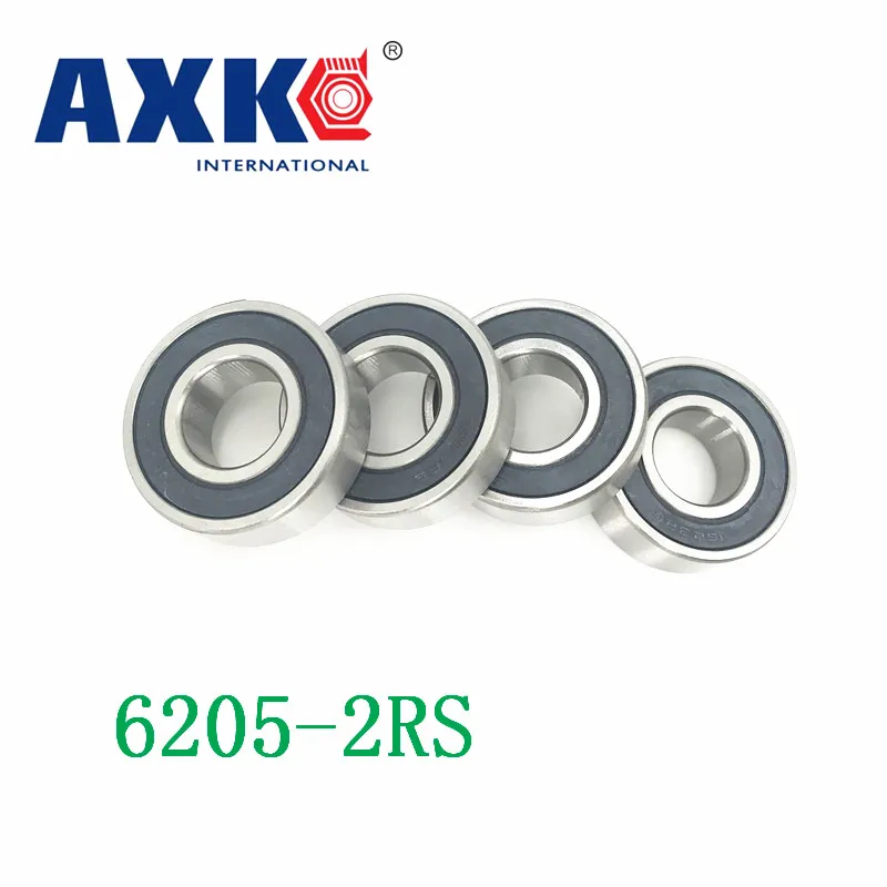 Подшипник фрикциона 6205rs (2 шт.) 25x52x15 мм радиальный шарикоподшипник 6205 2rs 6205rz 180205 Rz Rs