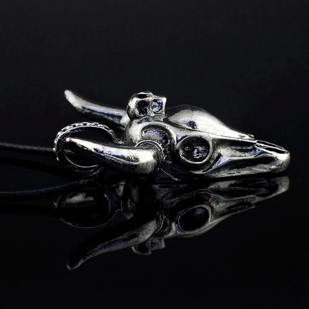 Крутое мужское ожерелье с подвеской Dormon из титановой нержавеющей стали черепом