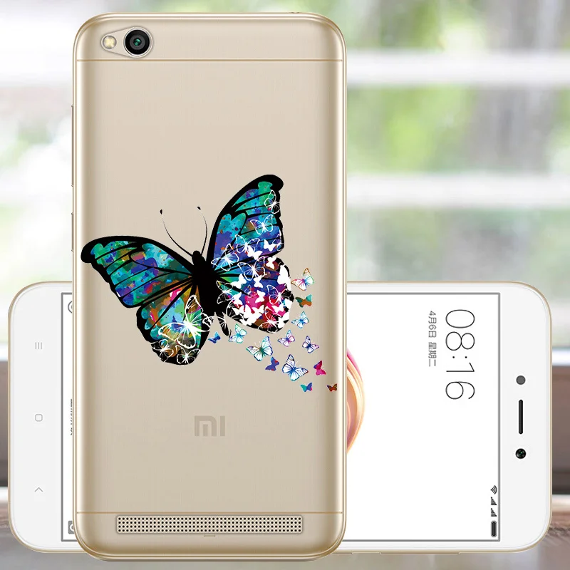 Мягкий ТПУ чехол Xiaomi Redmi 5A силиконовый чехол Xiaomi Redmi 5A чехол для телефона Бампер Защитный чехол для Redmi 5A 4A задняя крышка
