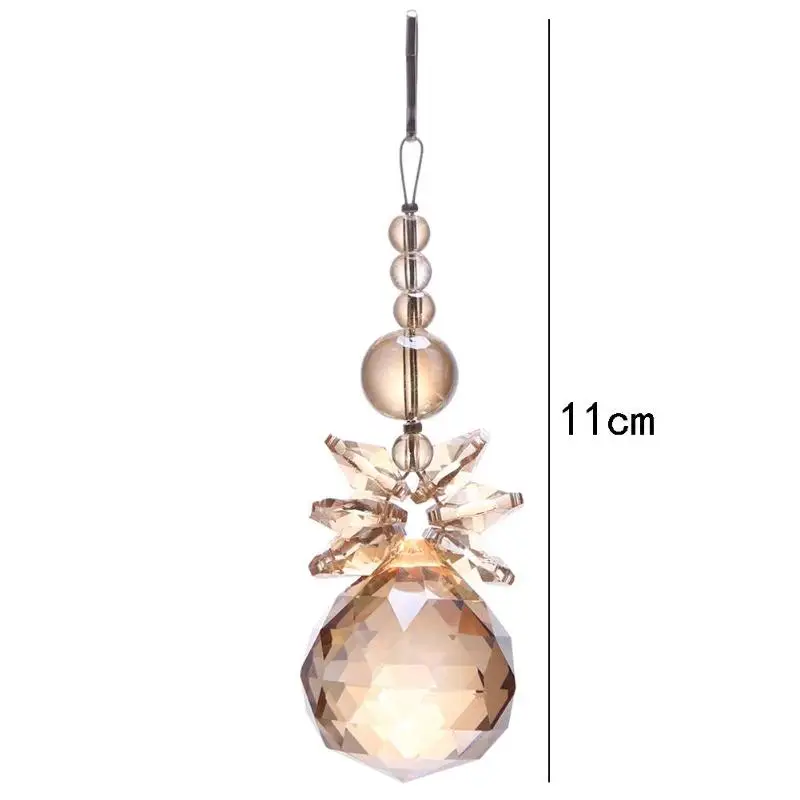 Новая хрустальная люстра в форме шара призмы подвески части Suncatcher Радуга чайник Висячие капли дома орнамент сад Suncatcher гаджеты