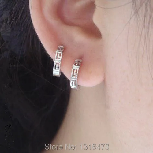 Кольцо из стерлингового серебра 925 пробы персонализированные ретро нити пустые