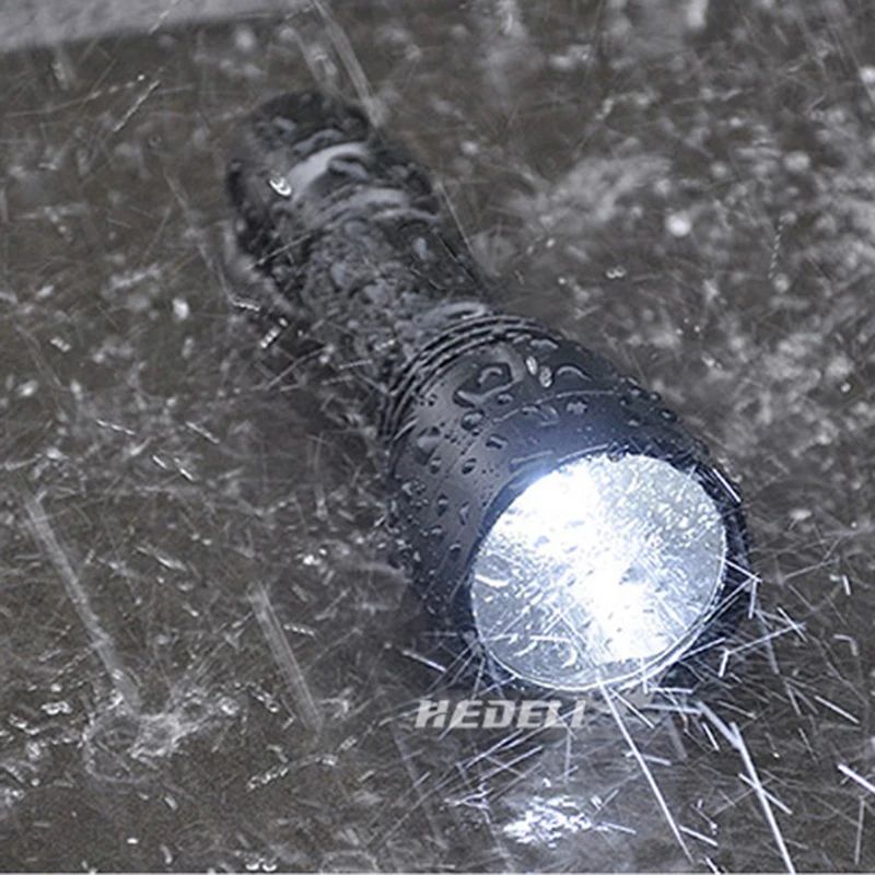 Тактический фонарь для самообороны xml t6 l2 светодиодная вспышка