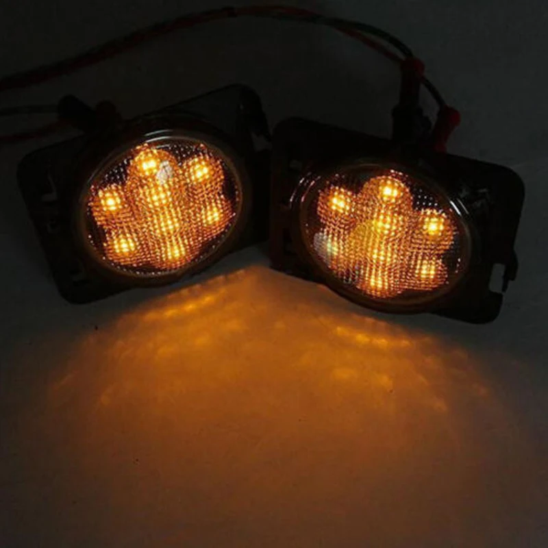 2 шт./пара 8 SMD светодиодный светильник переднее крыло вспышек указатель поворота