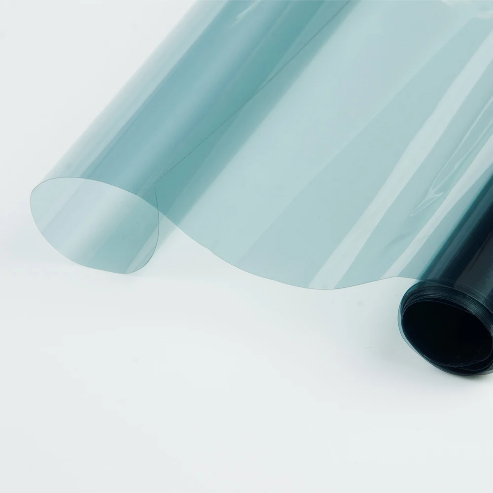 

HOHOFILM 1.52x30m ROLL 75%VLT Light Blue Car Window Tint Film Glass VLT Car House Commercial Solar Protection 100ft