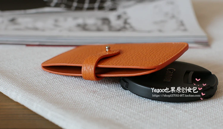 Натуральная кожа id card Holder стикер модный замок карта кошелек унисекс визитная карточка тонкий твердый кошелек для кредитных карт