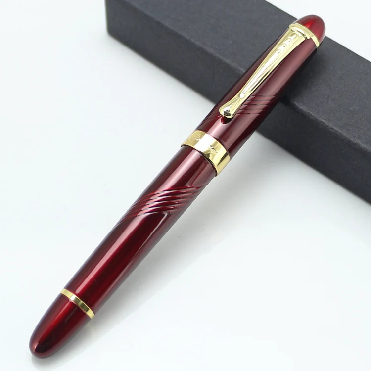 JINHAO X450 розовый и золотой B перо перьевая ручка Twist канцелярские школьные и офисные ручки