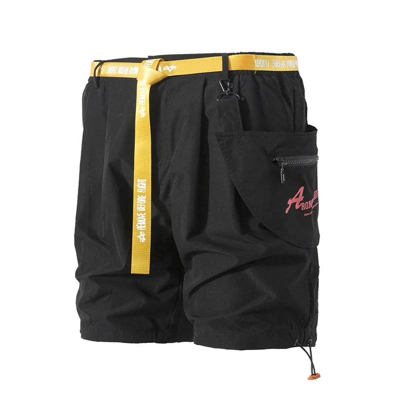 2019 мужские шорты карго в стиле хип хоп Харадзюку с карманами для бега уличная