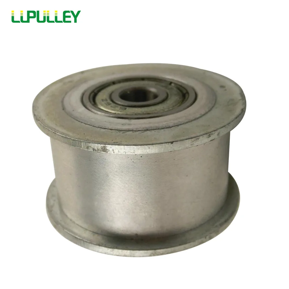 

LUPULLEY Idler Pulley 5M Type 20T Bore 5/6/7/8/10/12/15mm Width 16/21/27mm HTD5M Tension Belt Idler Width Bearing 1PC