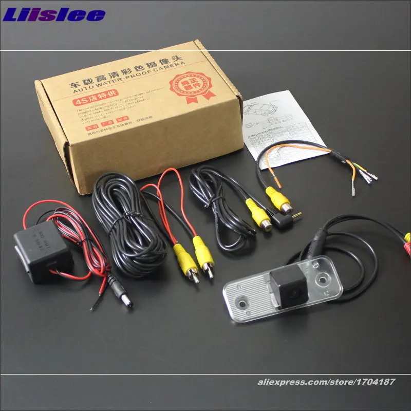 Liislee Backup Rear Reverse Camera For Hyundai Azera / Santa Fe HD 860 Pixels 580 TV Lines Intelligent Parking Tracks | Автомобили и