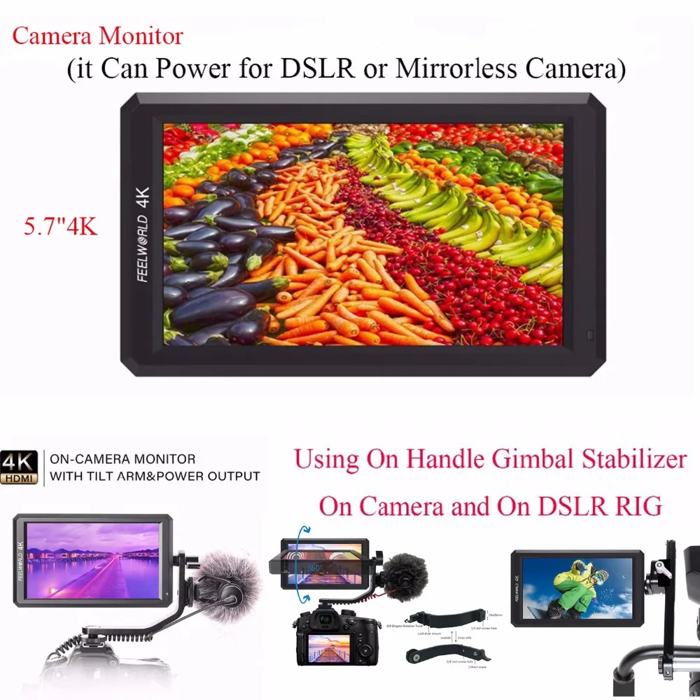 Zhiyun Crane Plus 3-осевая 3-осевой Карманный стабилизатор для всех моделей DSLR беззеркальных Canon 5D2/5D3/5D4 компактная цифровая однообъективная зеркальная Камера