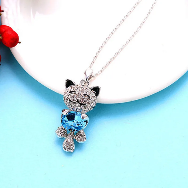 Женское ожерелье с подвеской в виде флуоресцентного камня|Ожерелья подвеской| |