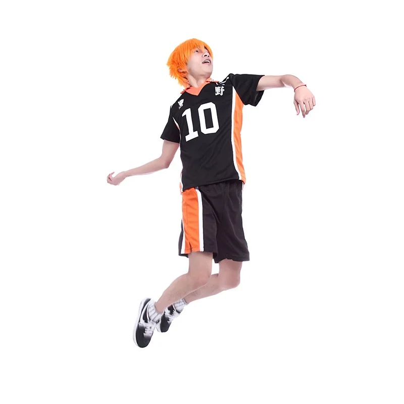 Аниме Haikyuu костюм для косплея школьная волейбольная команда Хината Джерси Karasuno