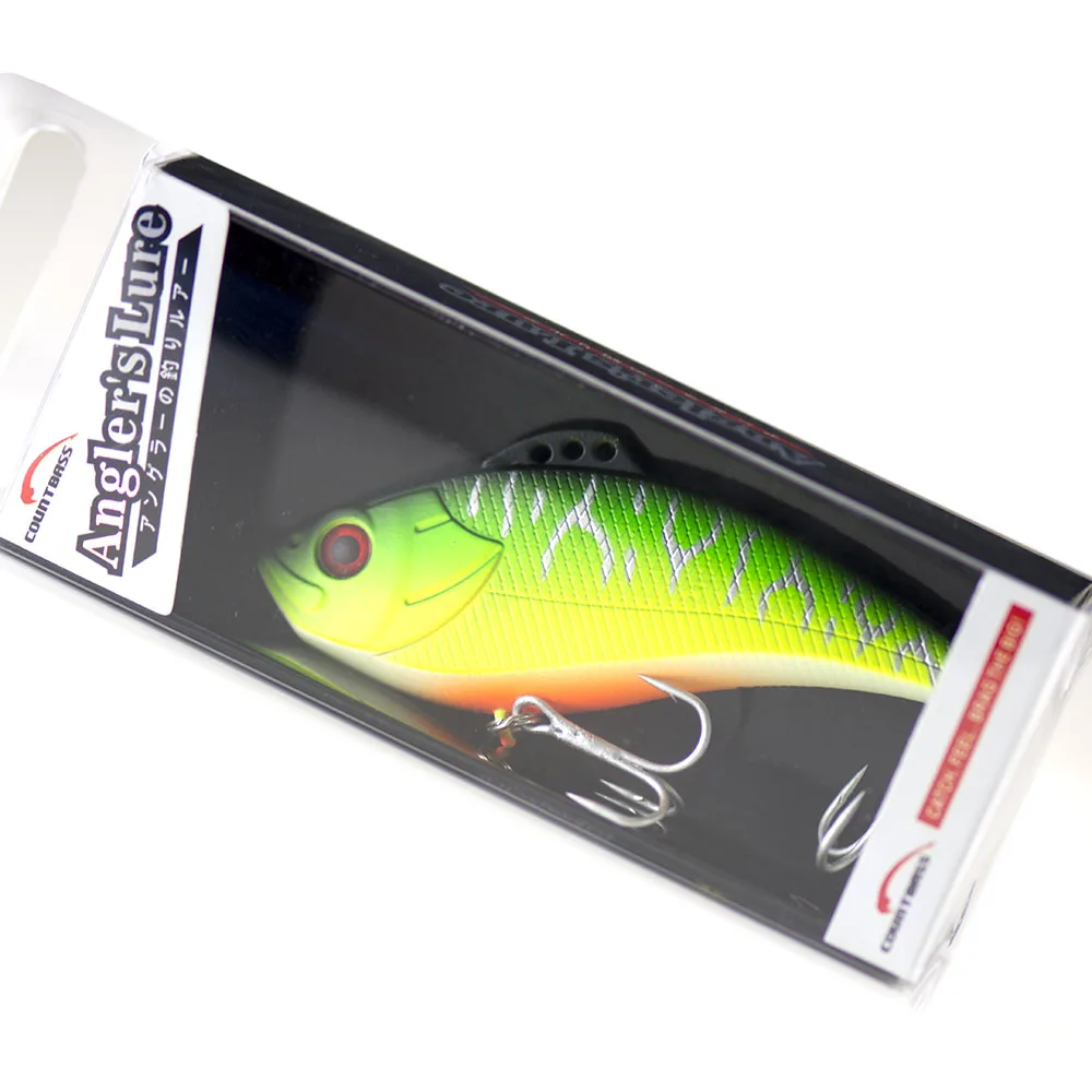 1pc Countbass VIB Chatter Vibration Sinnking Hardbait Fishing Lure Wobbler Lipless Crankbait for Saltwater | Спорт и развлечения