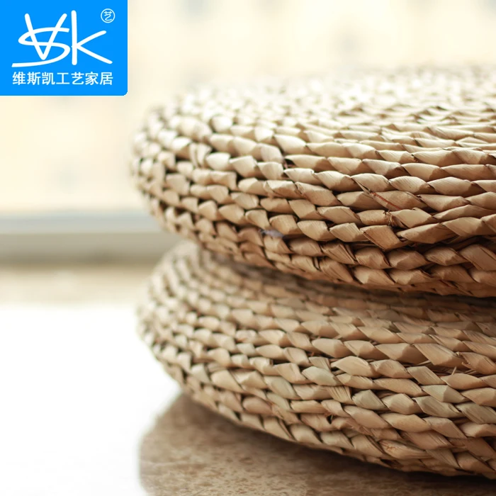 Tatami соломенная оплетка piaochuang Коврик для медитации futon йоги утолщенный коврик