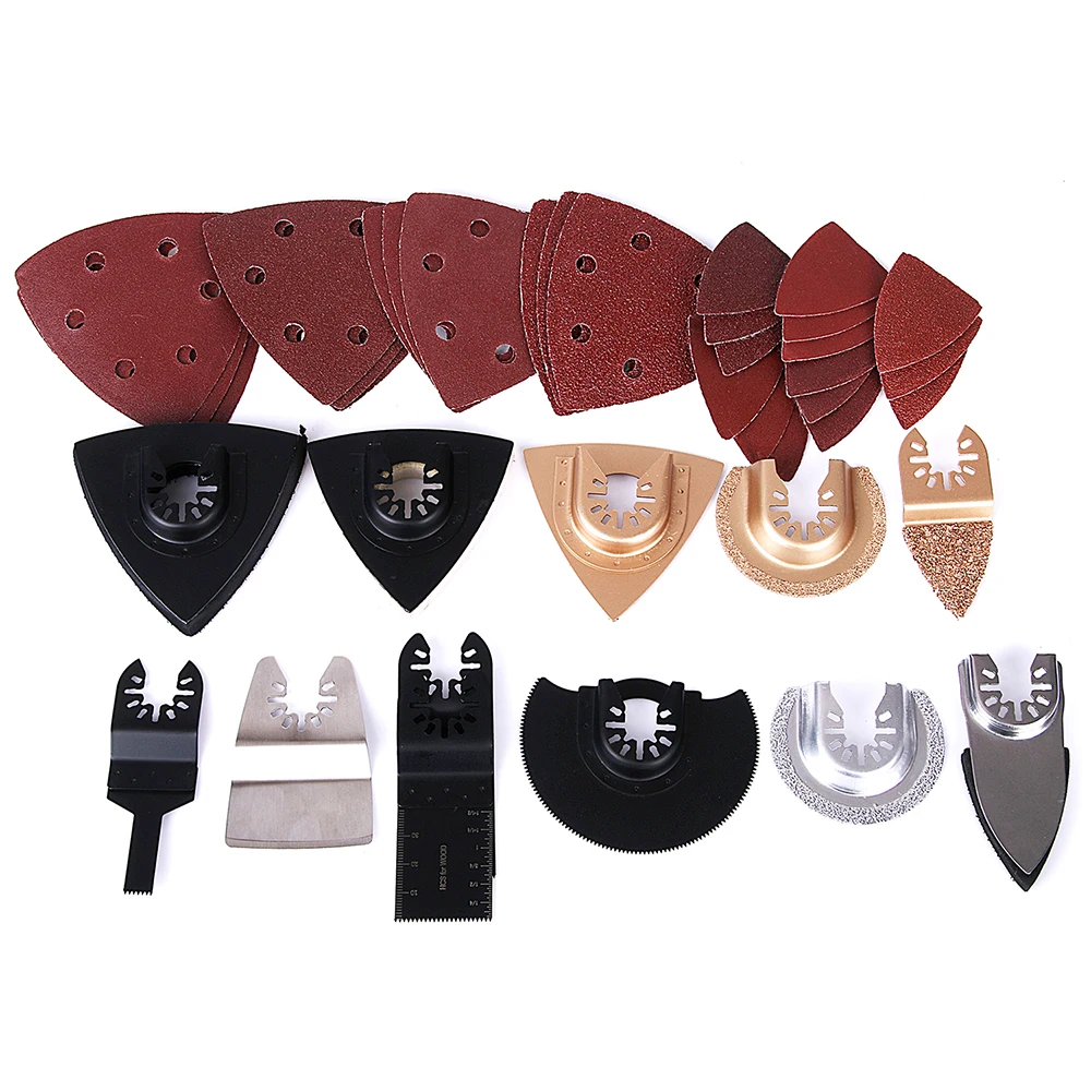 38 шт./компл. Осциллирующие пильные лезвия аксессуары для ремонтного