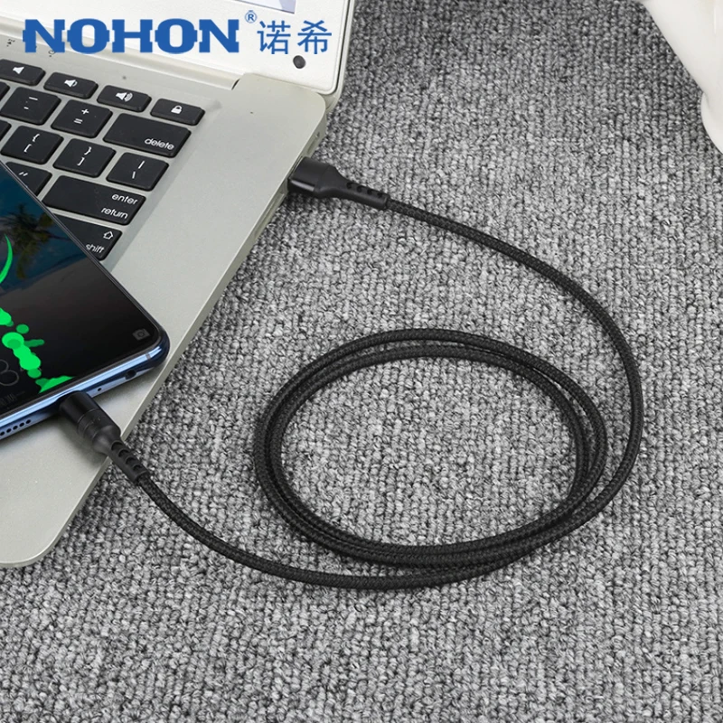NOHON 5A type C USB кабель для быстрой зарядки SamSung Galaxy S8 Plus Xiaomi Mi5 зарядный передачи